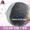 13x4" Italian Curly Frontal