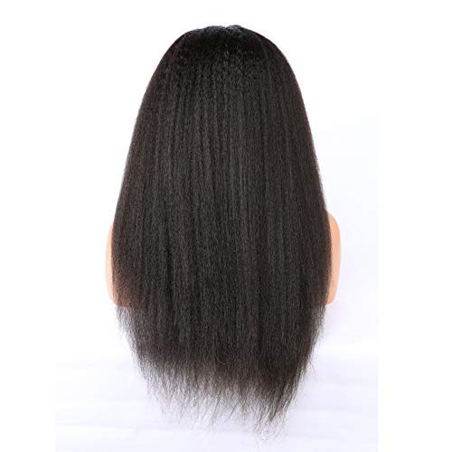 13x4" Lace Frontal Italian Curly Hair Wig Black