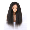 13x4" Lace Frontal Italian Curly Hair Wig Black