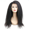 Full Lace Italian Curly Hair Wig Black