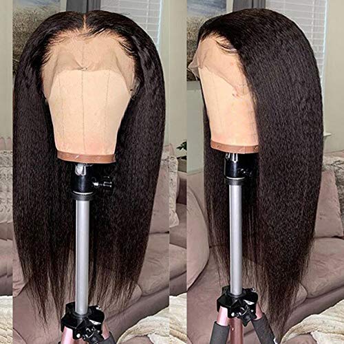 Full Lace Italian Curly Hair Wig Black