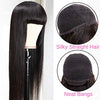 13x4" Lace Frontal Straight Hair Wig Black