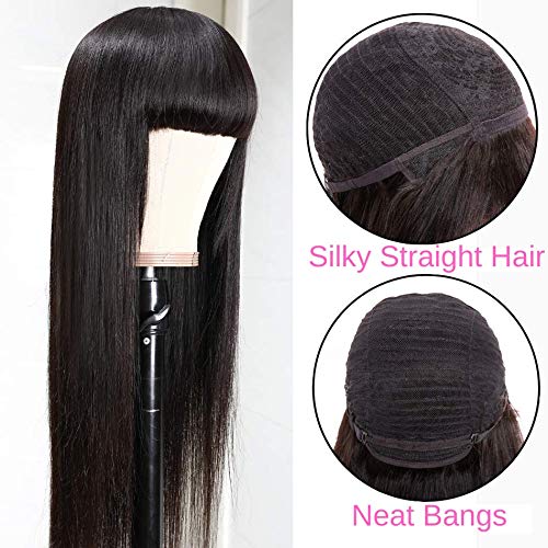 13x4" Lace Frontal Straight Hair Wig Black