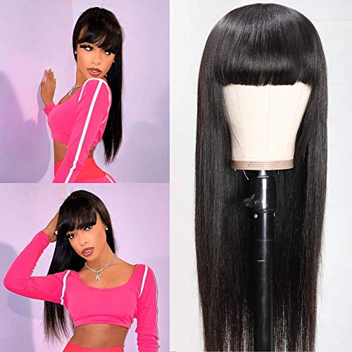 13x4" Lace Frontal Straight Hair Wig Black