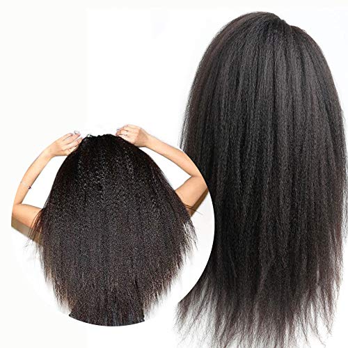 Full Lace Italian Curly Hair Wig Black