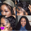 Full Lace Deep Wave Hair Wig Black
