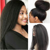 Full Lace Italian Curly Hair Wig Black