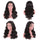 Full Lace Body Wave Hair Wig Black