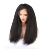 13x4" Lace Frontal Italian Curly Hair Wig Black
