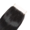 4x4" Straight Hair Closures