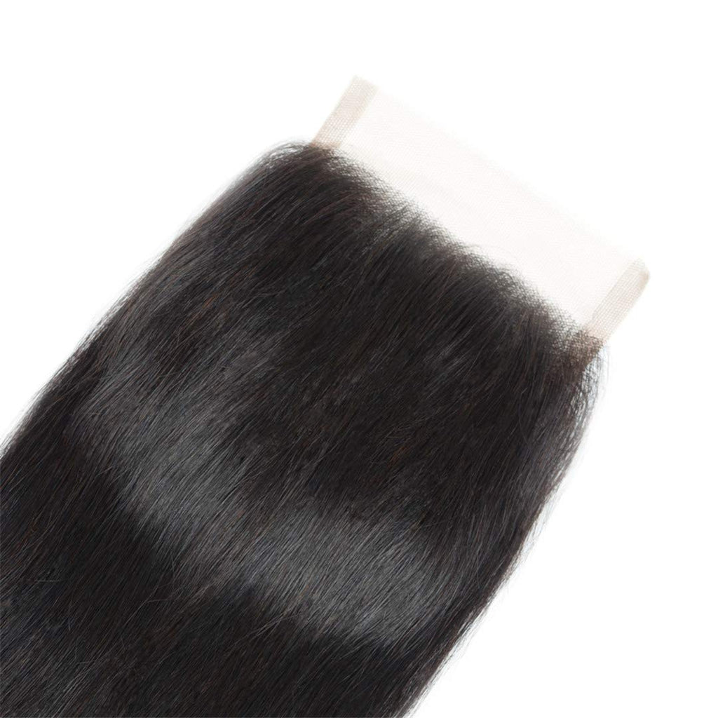 4x4" Straight Hair Closures