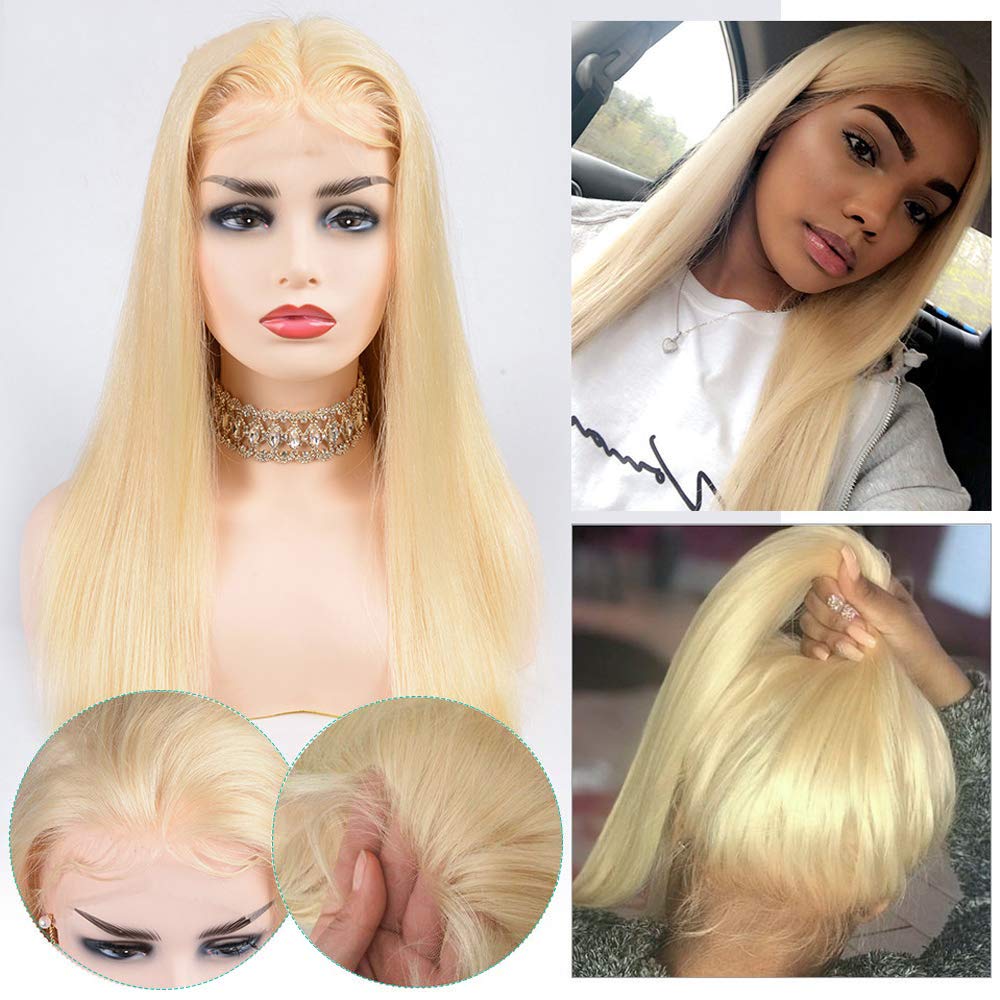 613 - 13x4" Lace Frontal Straight Hair Wig