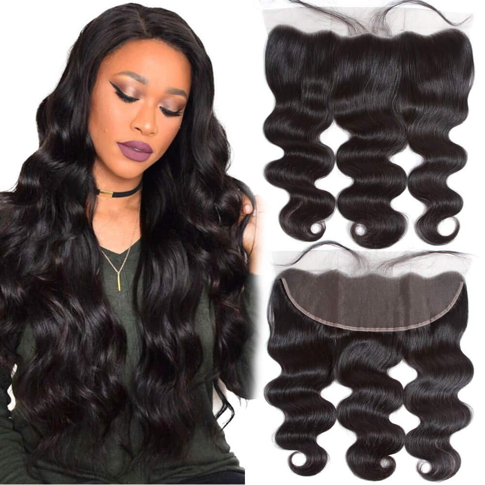 13x4" Body Wave Lace Frontal Human Hair