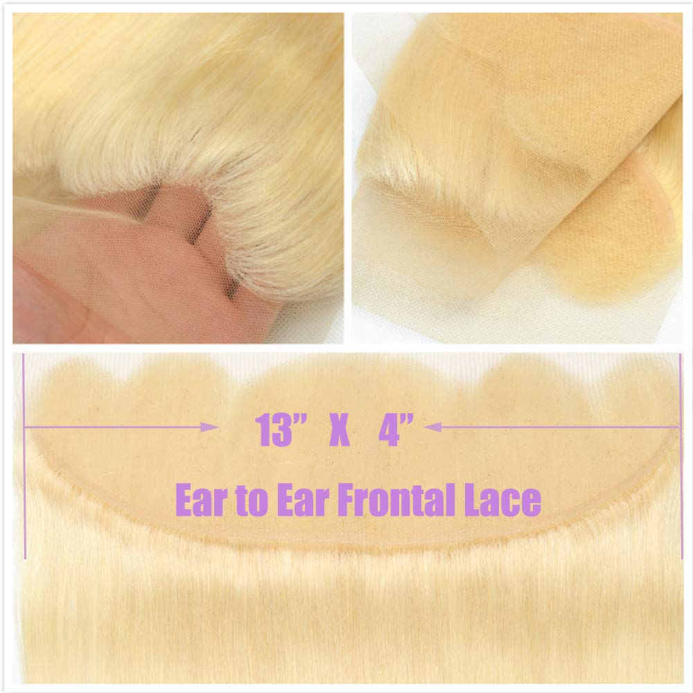 13x4" Straight 613 Frontal