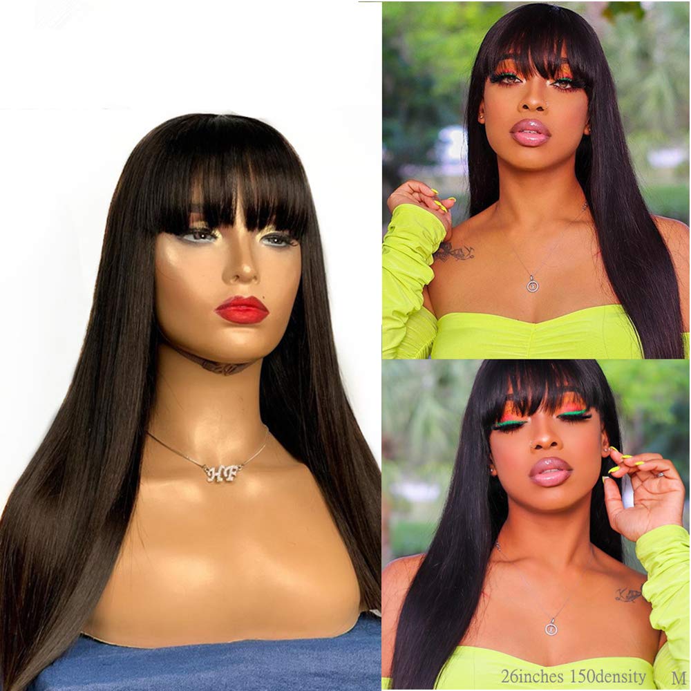 13x4" Lace Frontal Straight Hair Wig Black