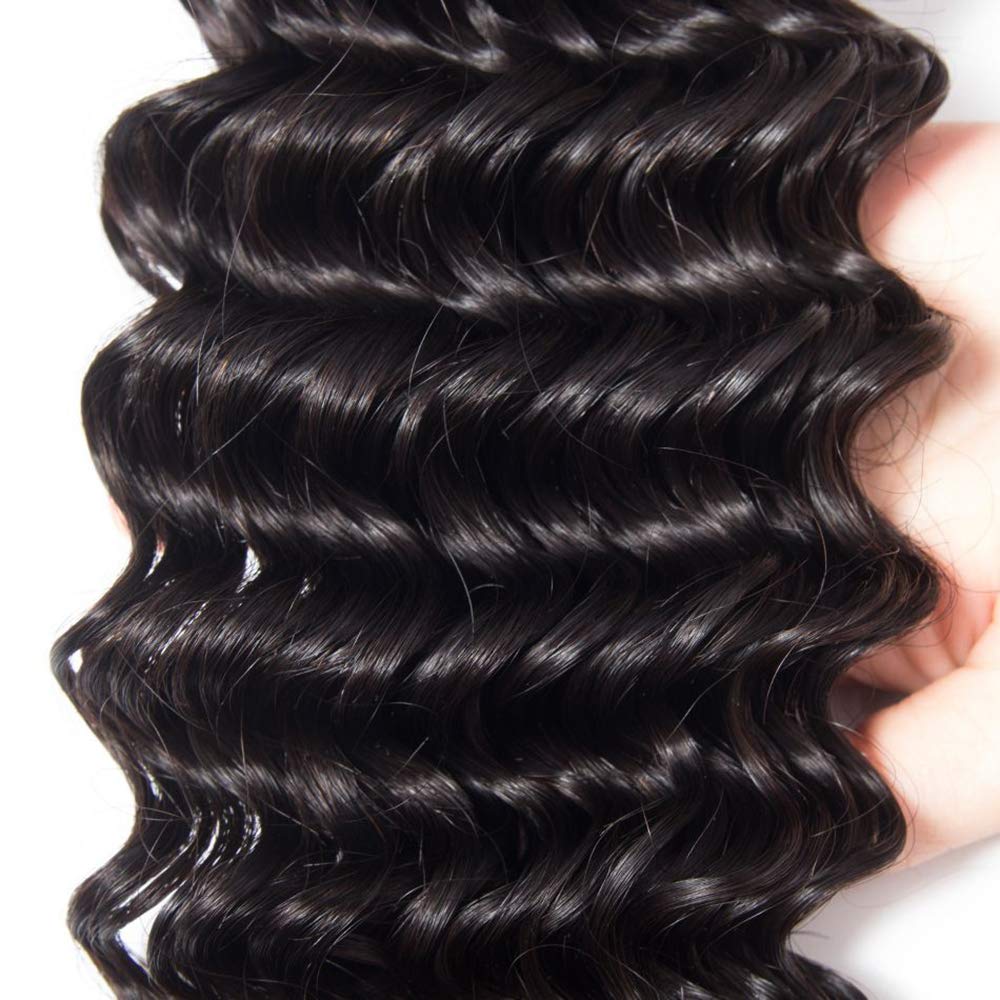 13x4" Deep Wave Lace Frontal Human Hair