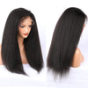 13x4" Lace Frontal Italian Curly Hair Wig Black