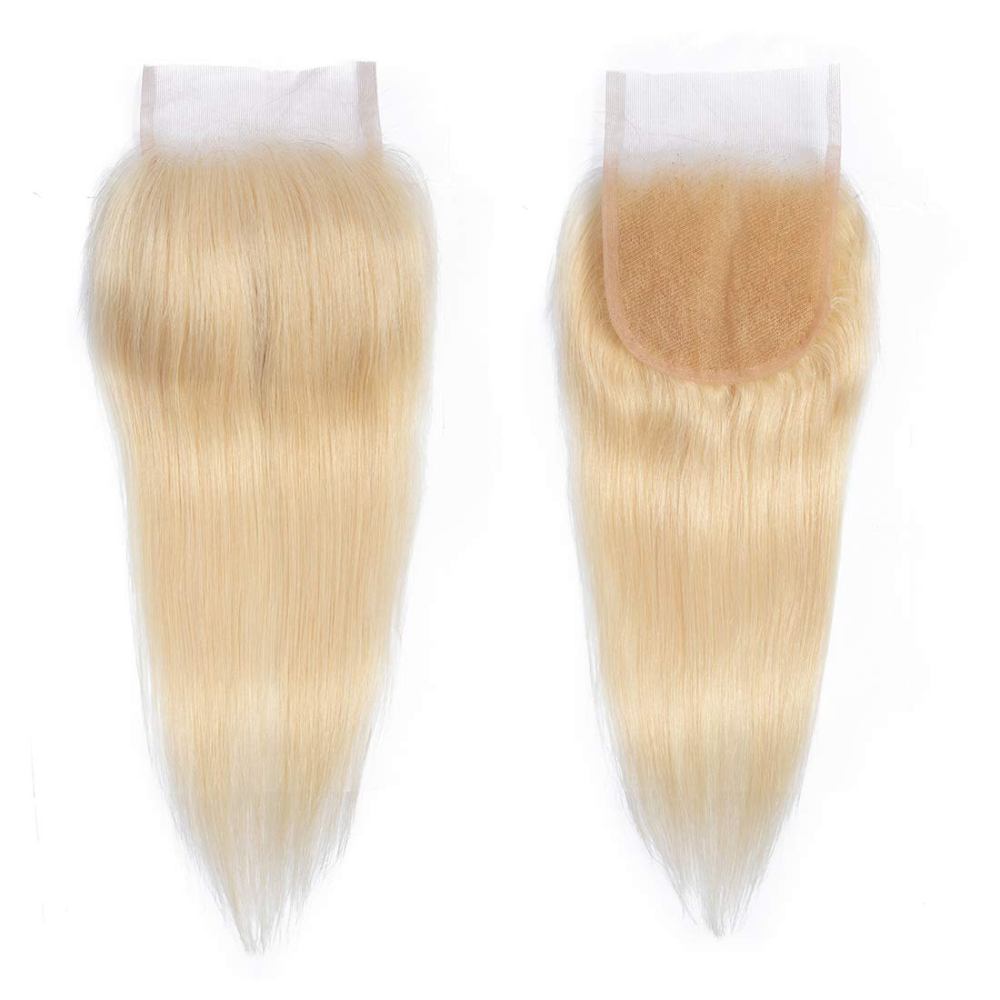 613 4x4" Straight Hair Closures
