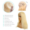 613 - 13x4" Lace Frontal Straight Hair Wig