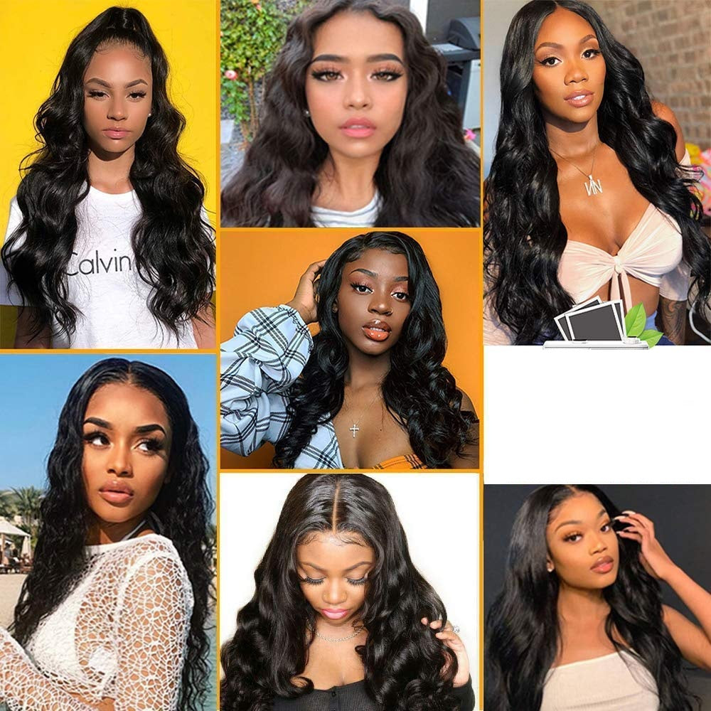 13x4" Body Wave Lace Frontal Human Hair