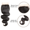 4x4" Body Wave Hair Closures