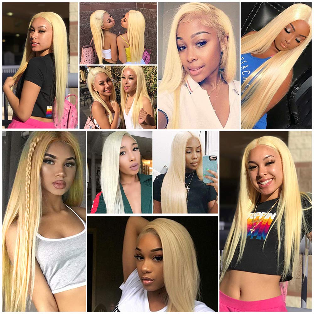 613 - 13x4" Lace Frontal Straight Hair Wig