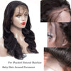 Full Lace Body Wave Hair Wig Black