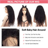 Full Lace Deep Curly Hair Wig Black