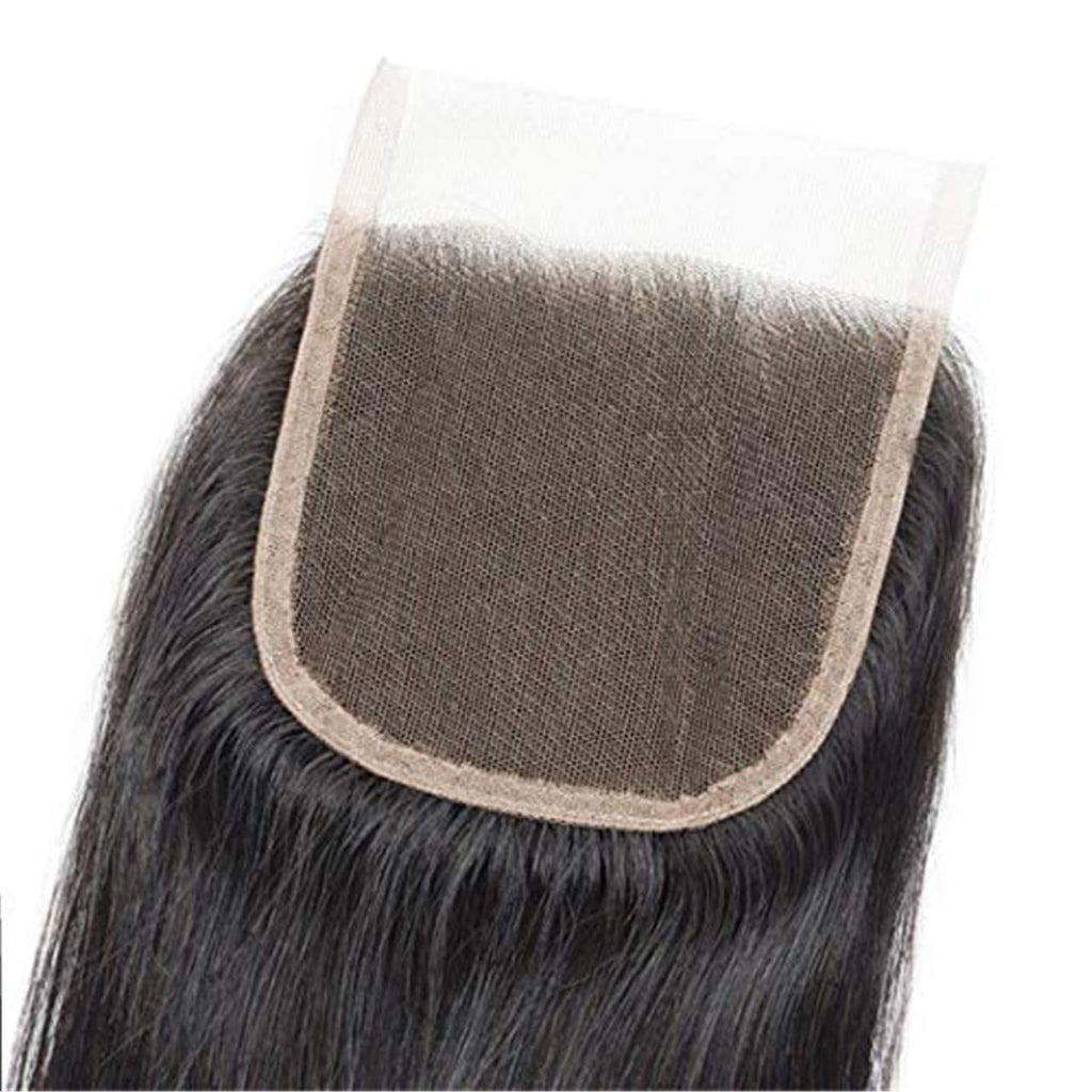 4x4" Straight Hair Closures