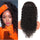 Full Lace Deep Wave Hair Wig Black