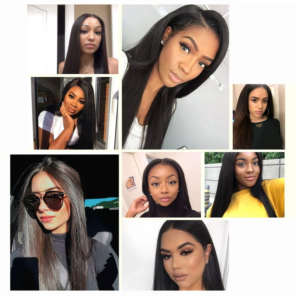 13x4" Straight Lace Frontal Human Hair