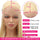 613 - 13x4" Lace Frontal Deep Wave Hair Wig