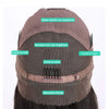 Full Lace Body Wave Hair Wig Black