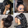 13x4" Lace Frontal Body Wave Hair Wig Black