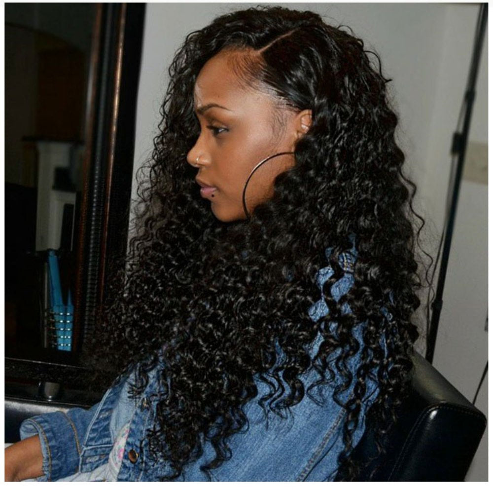 4x4" Italian Curly Hair Closures