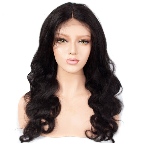 Body Wave Lace Front Human Hair Wigs 6×6
